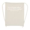 Canvas Drawstring Backpack Thumbnail